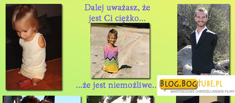 Świadectwo człowieka bez nóg i bez rąk